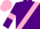 Silk - Purple body, pink sash, purple arms, pink armlets, pink cap