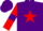 Silk - Purple, Red star, Red sleeves, Purple armlets, Purple cap