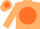 Silk - Beige, Orange disc