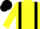 Silk - Yellow body, black braces, yellow arms, black hooped, black cap