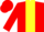 Silk - Red, yellow panel, red cap