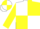 Silk - White and yellow quartered, yellow sleeves, white cap, yellow quartered
