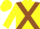 Silk - Yellow, Brown cross belts