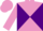 Silk - Mauve body, purple diabolo, mauve arms, mauve cap
