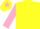 Silk - Yellow body, pink arms, yellow cap, pink star