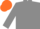 Silk - Grey body, orange belt, grey arms, orange cap