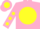 Silk - Pink, Yellow disc, Yellow spots on Sleeves