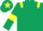 Silk - Dark Green, Yellow epaulets, armlets and star on cap