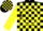 Silk - Black,'jz'in yellow circle,yellow blocks on sleeves