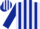 Silk - Lavender, dark blue stripes on sleeves
