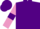 Silk - Purple, mauve sleeves, purple armlets