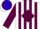 Silk - White, white 'lb' on blue and maroon diamond frame, blue and maroon stripes on sleeves