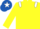 Silk - Yellow, White epaulets, Royal Blue cap, White star