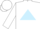 Silk - White, light blue triangle