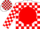 Silk - White, white 'gpr' on red ball, red blocks