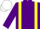Silk - Purple body, yellow braces, purple arms, white cap