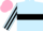 Silk - Light Blue, Black hoop, striped sleeves, Pink cap