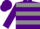 Silk - Purple, grey hoops, purple sleeves and cap