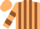 Silk - Tan, brown stripes and bars on sleeves, tan cap
