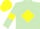 Silk - Light Green, Yellow diamond, armlets and cap