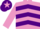 Silk - Mauve & purple chevrons, purple cap, mauve star