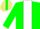 Silk - Hunter green, khaki 'horse', khaki and white stripe, green sleeves