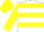 Silk - White body, yellow hooped, yellow arms, yellow cap