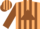 Silk - Beige, brown triangle, brown stripes on sleeves
