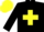 Silk - Black body, yellow cross belts, black arms, yellow cap