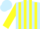 Silk - Light blue, yellow stripes and sleeves, light blue cap