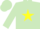 Silk - Light Green, Yellow star