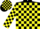 Silk - Black and yellow blocks
