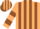 Silk - Tan, brown stripes and bars on slvs