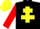 Silk - Black, yellow cross of Lorraine, red sleeves, Yellow cap