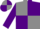 Silk - Grey and Purple (quartered), Purple sleeves