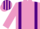 Silk - Mauve, purple braces, striped cap