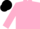 Silk - Pink, black 'rrs', black cap