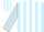 Silk - Light blue and white stripes