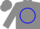 Silk - Grey, blue 'm' in blue circle