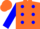 Silk - Orange, blue dots, blue circles on slvs