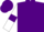 Silk - Purple, white sleeves, purple armlets