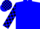Silk - Blue and teal blocks