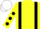 Silk - Yellow, black braces, yellow sleeves, black spots, white cap