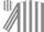 Silk - Gray and white stripes
