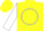 Silk - Yellow, white 'c' in white circle, yellow stripe on white sleeves