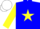 Silk - Blue, yellow star and sleeves, white cap