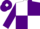 Silk - White and purple (quartered), purple sleeves, purple cap, white diamond