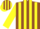 Silk - Brown, yellow circled 'jp', yellow stripes on sleeves