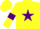 Silk - Yellow, purple star and armlets