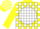 Silk - Yellow, yellow 'b' on white ball, white blocks on yellow sleeves